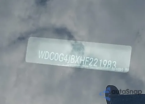 2017 Mercedes-Benz Glc 300 z USA, uszkodzony, nr VIN WDC0G4JBXHF221983